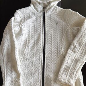 Spyder White Core Sweater Hoodie